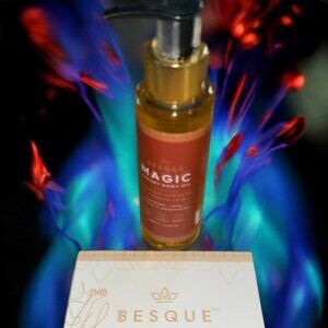 AUTHENTIC FROM Besque Magic Luxury Body Oil Firm Tighten Loose Skin 3.4 fl oz